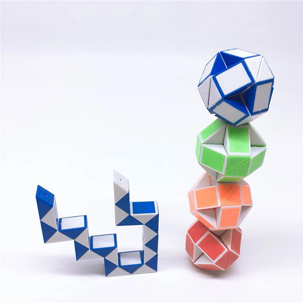 Huilong Children's Puzzle Toy Cube Intelligence Variety Magic Toys Children's Toys Fun Toys 24 Segments Puzzle Cube