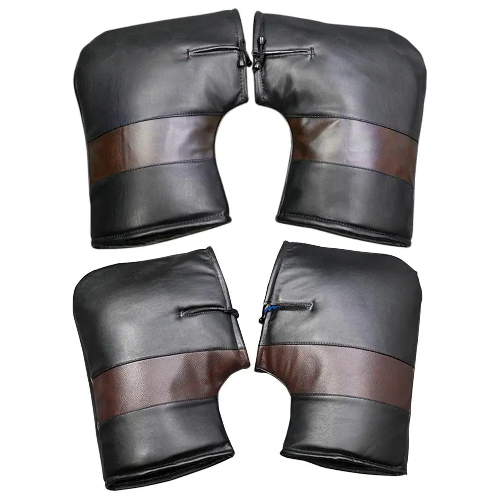 

Motorcycle Grip HandleBar Muff Waterproof Winter Warmer Thermal Cover Glove for Motorcycles