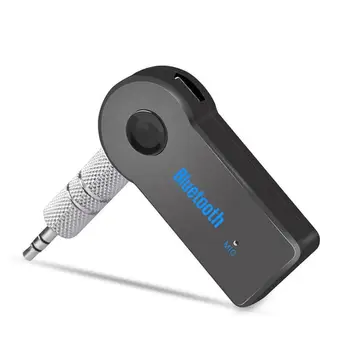 

Hippcron Bluetooth Transmitter Bluetooth 5.0 Adapter with 3.5mm Audio Jack Wireless Music Handsfree Car AUX Headphone Receiver