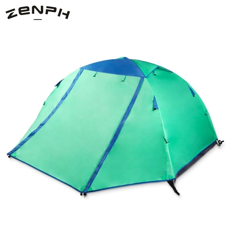 Zenph Открытый Кемпинг палатки 4 Сезона Двойной Слои легкий Портативный