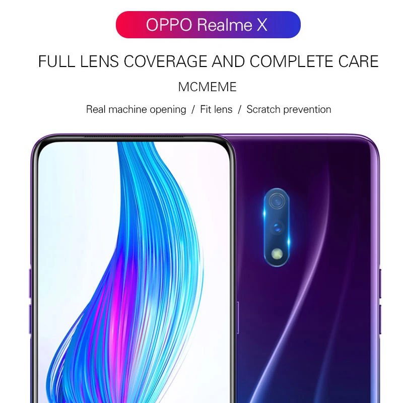 HD прозрачное стекло для объектива камеры для Realme XT X 2 3 Pro, защитная пленка для задней камеры, закаленное стекло для OPPO Realme 5 Pro Q C2