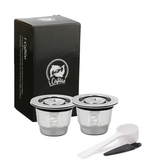 2 capsule ICafilas Vip Link новая версия Nespresso многоразовая капсула Nespresso многоразовая Nespresso - Цвет: 2 capsule
