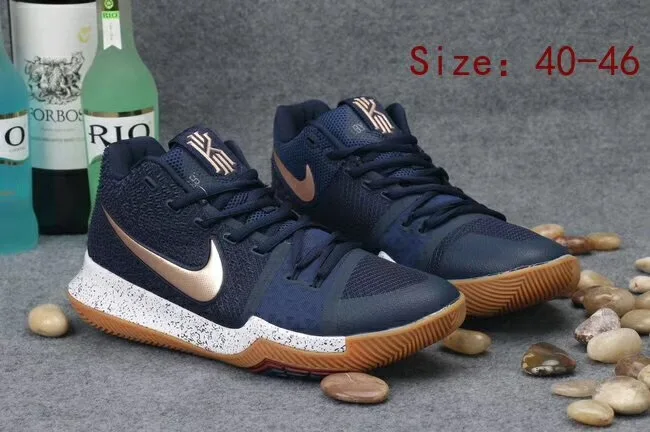 Kyrie 3 Брюс Ли обувь Классическая Баскетбольная обувь Mamba менталитет фирменная обувь спортивные кроссовки 40-46 - Цвет: Темно-серый