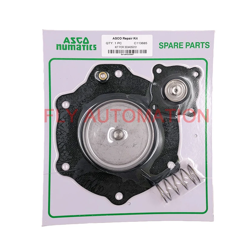 C113686 Нитриловый Viton ASCO " 2,5" комплект диафрагмы пылесборника SCG353A050 SCG353A051 Набор для ремонта диафрагмы - Цвет: Viton Diaphragm