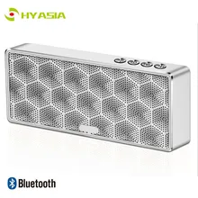 HYASIA беспроводной переносной динамик bluetooth-колонка 4,2 20 м расстояние устройство Hands Free Встроенный микрофон с держателем для мобильного телефона