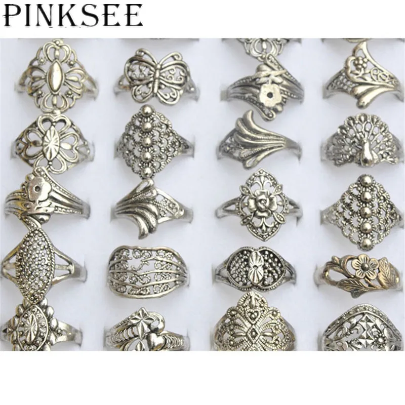 Pinksee 20 шт./компл. богемный винтажный ажурный очаровательный цветок бабочка