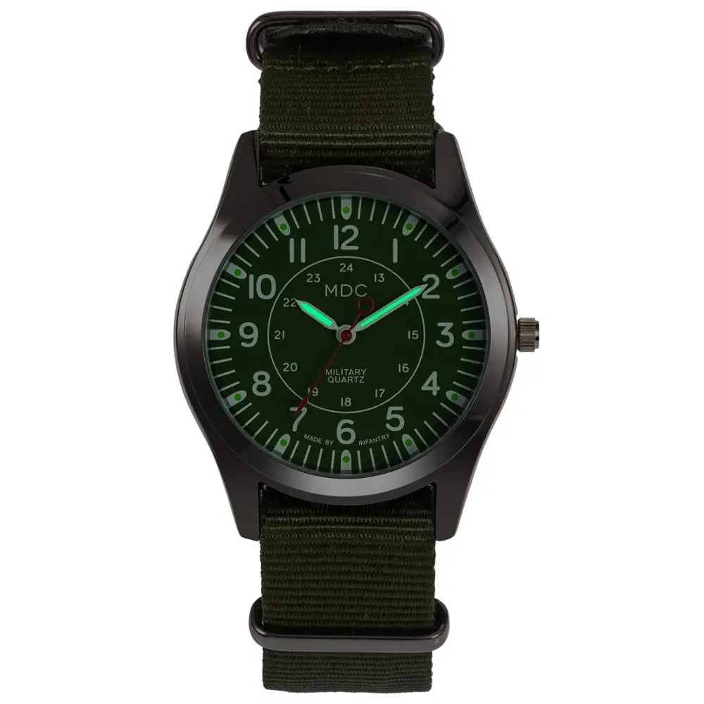 

MDC Men Watch Military Luminous Hands Sport Watches for Men Tactical Nylon Mens Watches Top Brand Luxury Relogio Masculino
