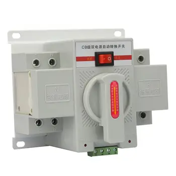 

110V Dual Power Automatic Transfer Switch Power Supply Toggle US Automatic Toggle Switch