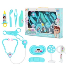 Детский Игровой Набор доктора, портативный медицинский набор, медицинский набор, ролевые игры, Классические игрушки для детей, Рождественский подарок