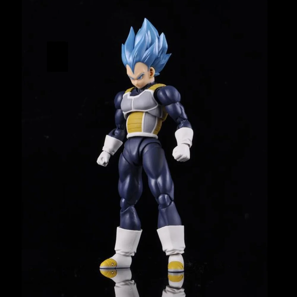 Anime Figures Vegeta Dragon Ball Z Super Saiyan Model PVC Toys Trunks Movable Action Figurals Dragonball Collectible Figma Doll