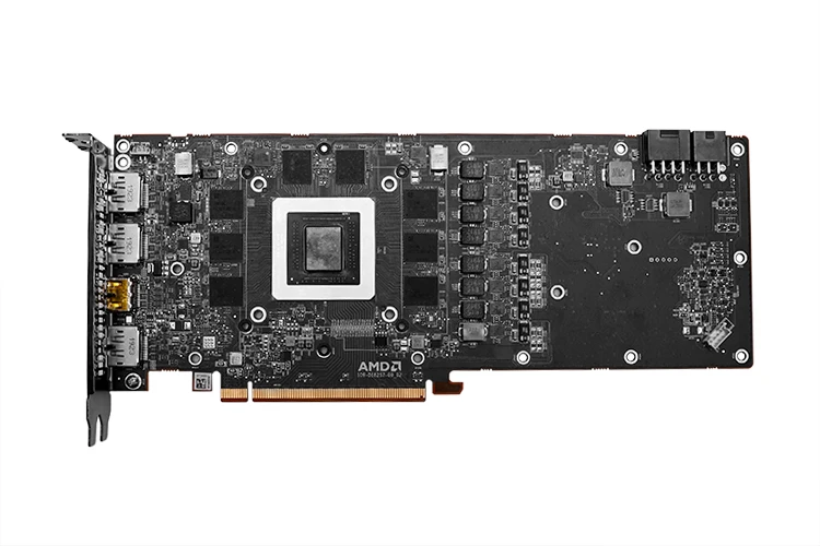 Колючий водяной блок для AMD Radeon RX 5700 / 5700XT GPU Card/полноэкранный медный радиаторный