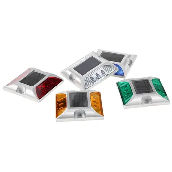 

Solar Road Warning Lamp IP68 Water Resistent For Street Highway Parking Lot IP68 Waterproof Street Light Solar Powered