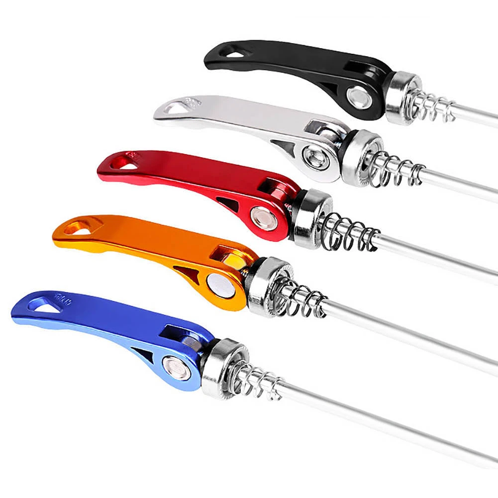 1 Pair Bicycle MTB Road Bike Cycling Front Rear Hub Quick Release Skewers Levers Mountain Bike Road Cycling Fix Gear Accessories