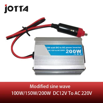 

100W/150W/200W WATT DC 12V to AC 220V modified sine wave Portable Car Power Inverter Adapater Charger Converter Transformer