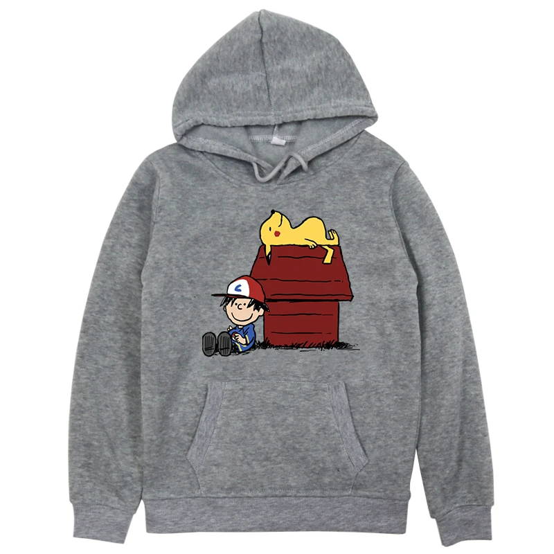 Hoodies 15 Лидер продаж, осенне-зимнее пальто Новые толстовки с принтом Покемон Пикачу Детские толстовки для мальчиков Детский ребенок дошкольного возраста девочки младенец, одежда - Цвет: Hoodies 15