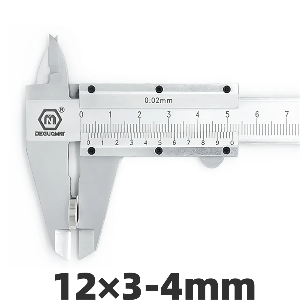 Aidiy 5/20/50 шт 12x3 мм отверстие 4 мм N35 супер крепкое кольцо магнитные установки постоянный неодимовый редкоземельный магнит 12*3-4 мм