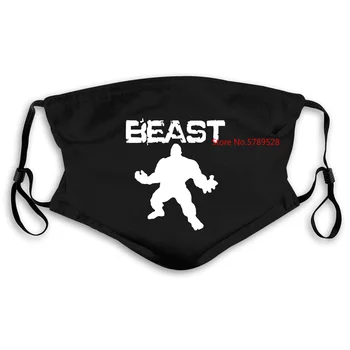 

New Brand Bodybuilding Fitness Men beast printed Golds Gorilla Wear Mask women kid's PM2.5