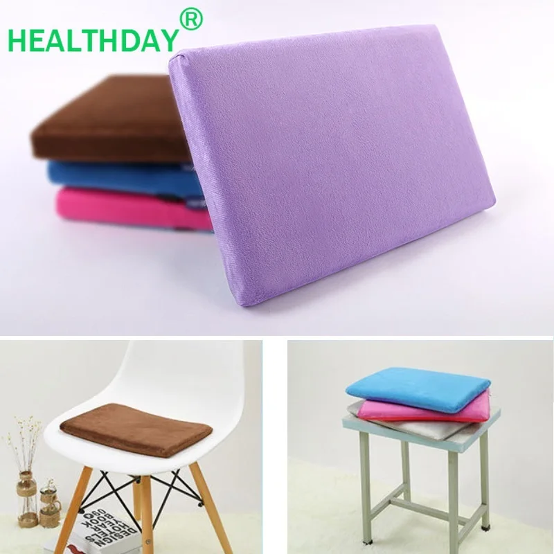 

32X20X4cm Slow Rebound Memory Cotton Student Study Chair Cushion Classroom Bench Tailbone Pillow Relieve Pressure Pillow Pad