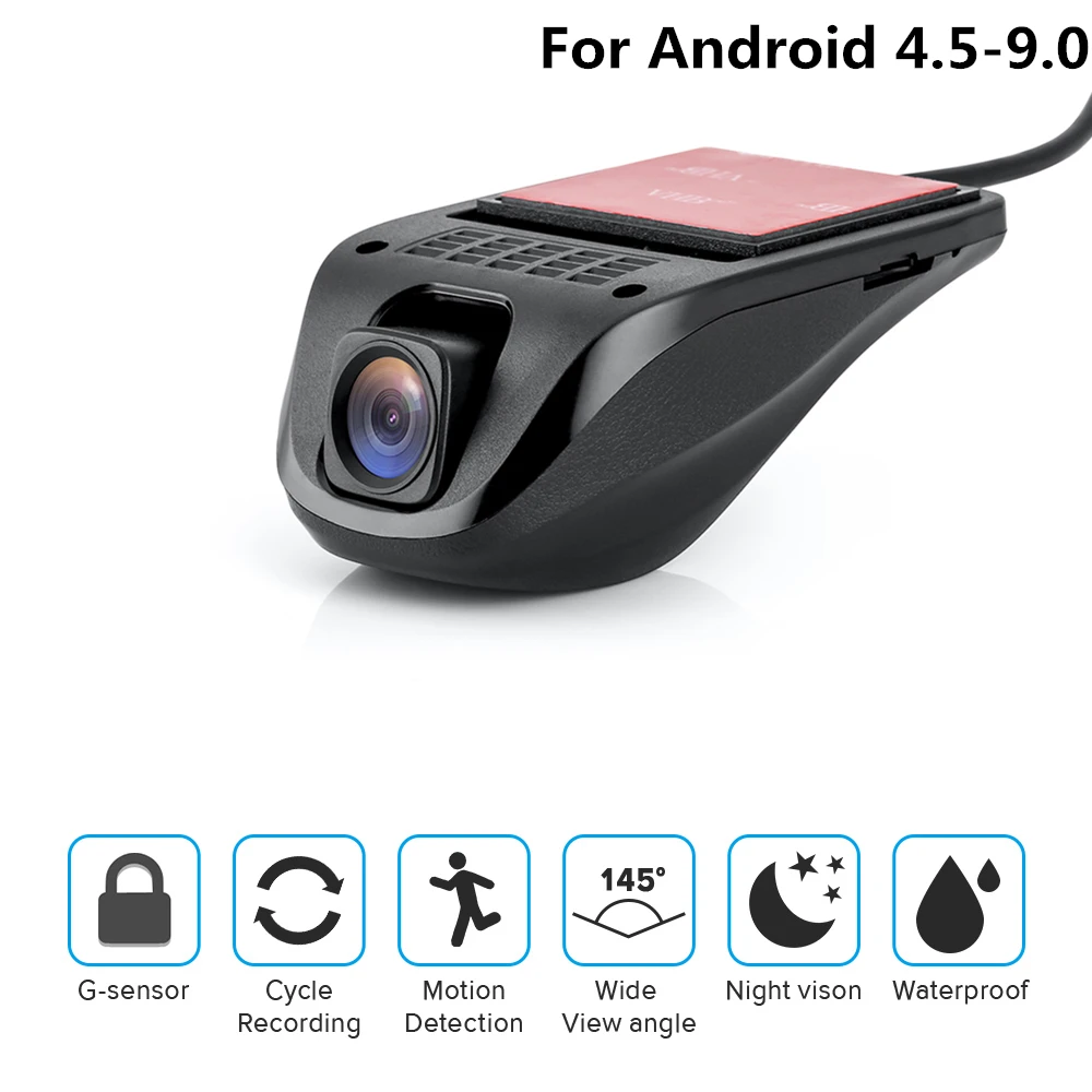 2.7" Autokamera Recorder KFZ DVR Überwachung Dashcam HD 1080P Video G-Sensor E1 