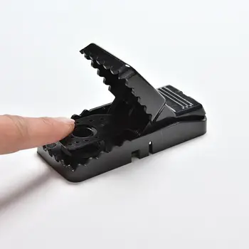 

2 pcs Small Mice Traps That Work, Mice Snap Trap with Detachable Bait Cup, Sanitary Safe and Effective Indoor Mouse Catcher