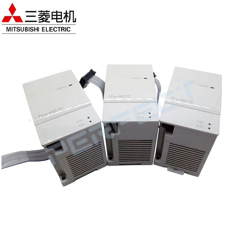 PLC FX2N-4AD-TC для ЧПУ оборудования промышленного управления обрабатывающий центр Mitsubishi аналоговый с ПЛК Входной модуль