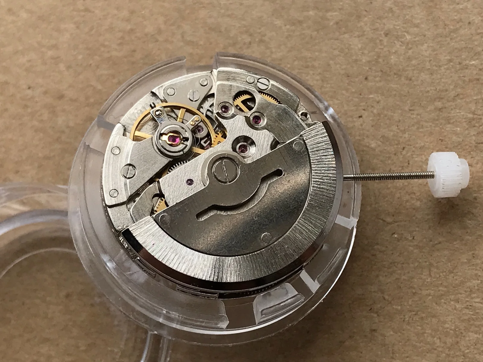 Movimento dell'orologio adatto per movimento Pearl 2813 tre aghi con  calendario domestico 8205 8215 movimento meccanico automatico|Light Beads|  - AliExpress