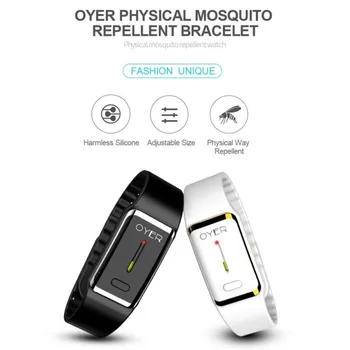

Electronic Anti Mosquito Pest Insect Bugs Bracelet Electronic Bugs Repellent Wristband Watch Smart Bracelet
