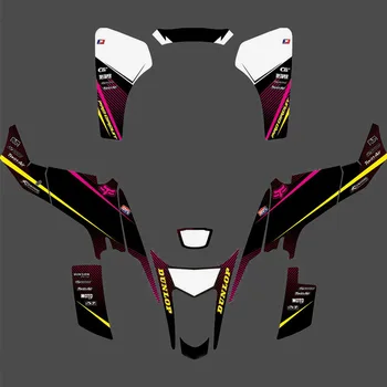 

Full Graphics Decals Stickers Motorcycle Background Custom Number 3M For SUZUKI LTZ400 LTZ 400 2003 2004 2005 2006 2007 2008