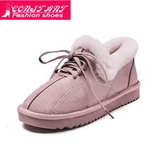 Г. Зимние новые корейские короткие труба зимние ботинки женская Повседневная Теплая обувь на толстой подошве с мехом