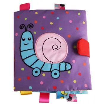 

Creative Baby Toy Cute Cartoon Cloth Book Soft Durable Baby Soothing Toy Early Educational Toy Kids Gift