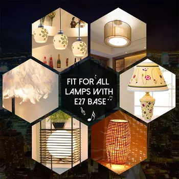 

Bulb Loudspeaker Mini Colorful LED Wireless Gift Audio Remote Control Speaker Light Music Playing Bar 12W KTV Lamp Portable