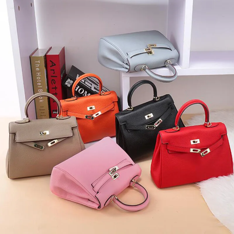 

Designer Ladies Shoulder Messenger Bags Fashion Hand Bags Big Designer Genuine Leather Bags For Women Luxury Handbags Women Bags