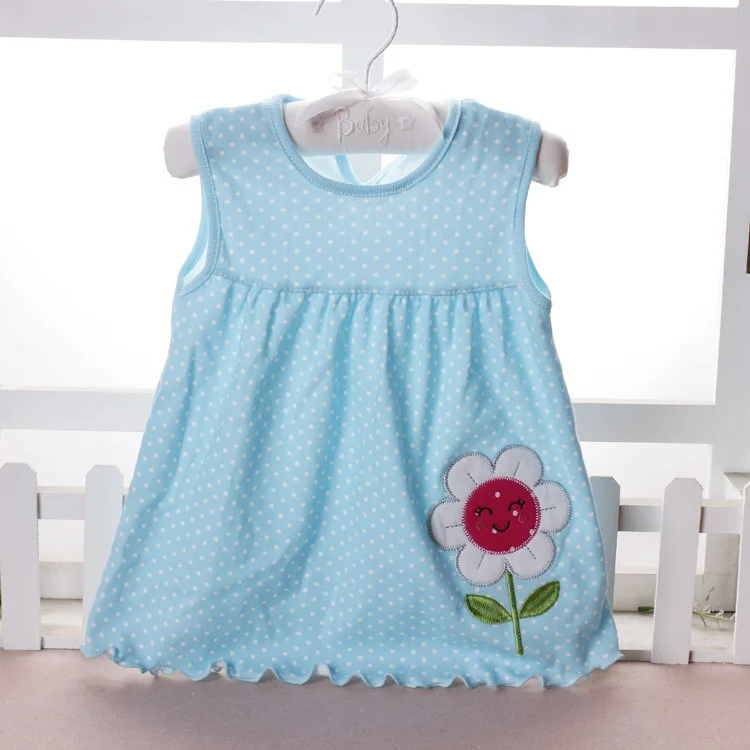 Новинка года, Лидер продаж, летние платья для маленьких девочек стильная детская одежда для малышей Детское платье принцессы в цветочек низкая цена, для детей возрастом до 2 лет - Цвет: A04