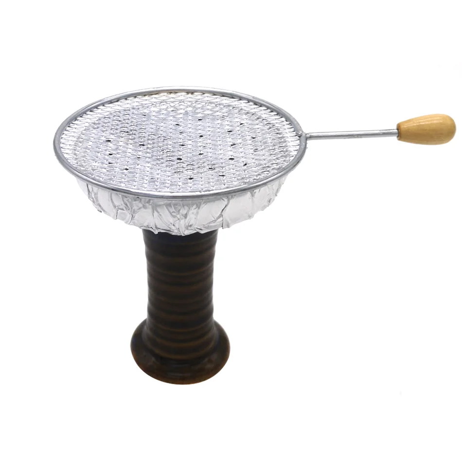 Large Size 10 cm Metal Hookah Coal Screen Shisha Charcoal Holder 100 mm  Chicha Narguile Nargile Accessories