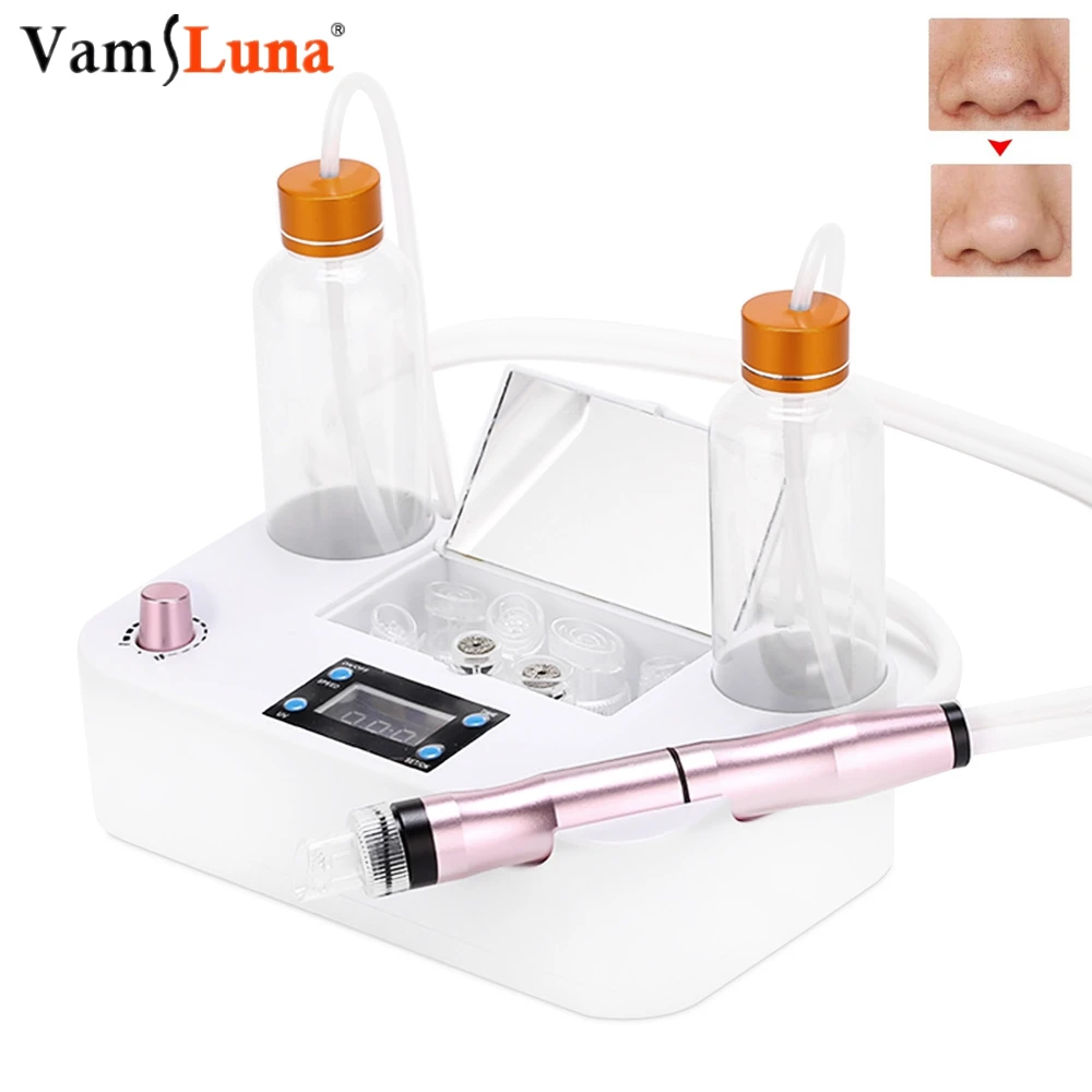  Portable Small Bubbles Pore Cleaner Blackhead Remover Acne Oxygen Spray Injection Beauty Machine