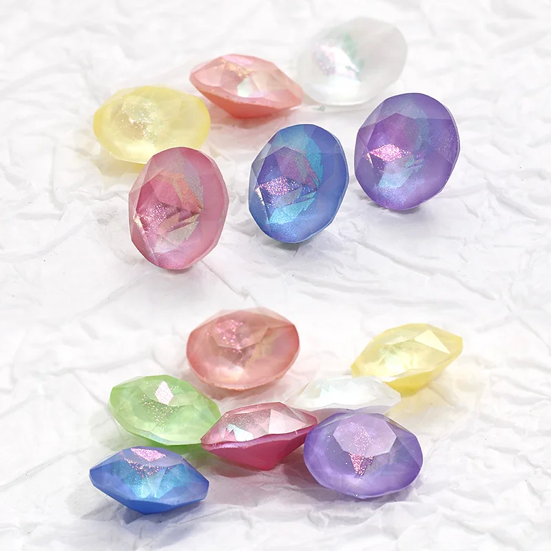 

10 мм K9 стразы из стекла, новые цвета, круглые стразы с кристаллами, блестящие камни для украшения ногтей, клей на ногтях