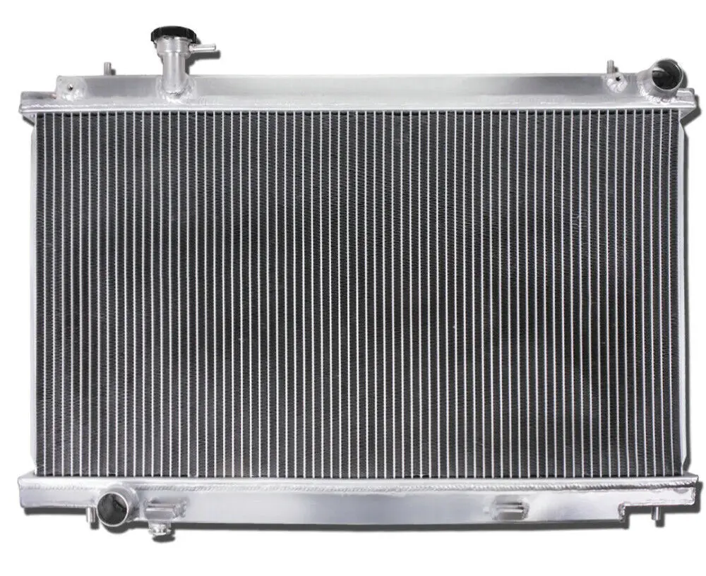 Radiator Only Алюминиевый радиатор для Nissan 350Z Fairlady Z Z33 V6 3.5L купе MT 2003 2004 2005 2006 и вентиляторы - Цвет: Radiator Only