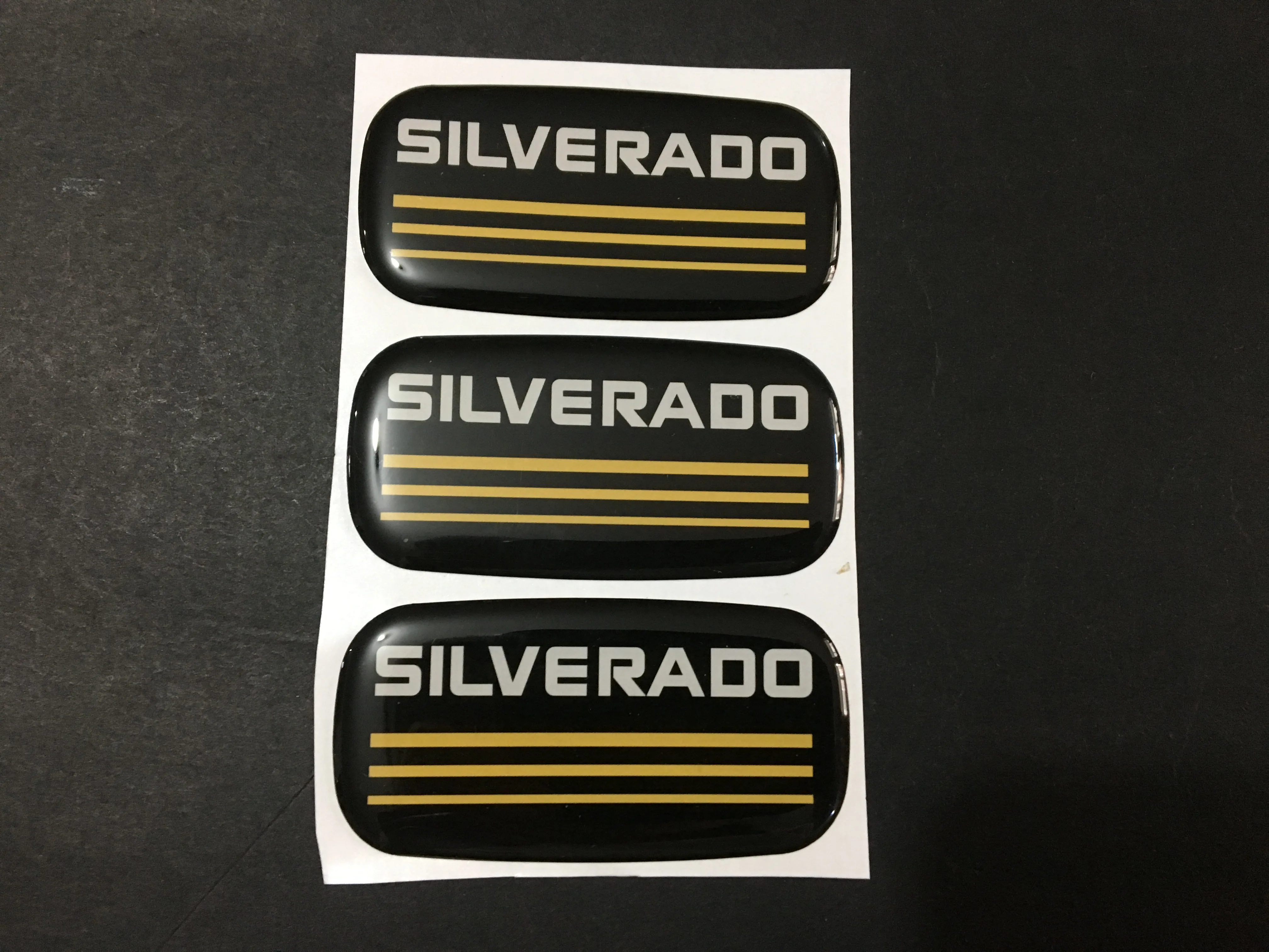 Emblem Pillar 50pcs New Custom Epoxy resin Silverado 1500 2500 3500 Cab Badge Logo for car 1988 89 90 91 92 93 94 styling | Автомобили и