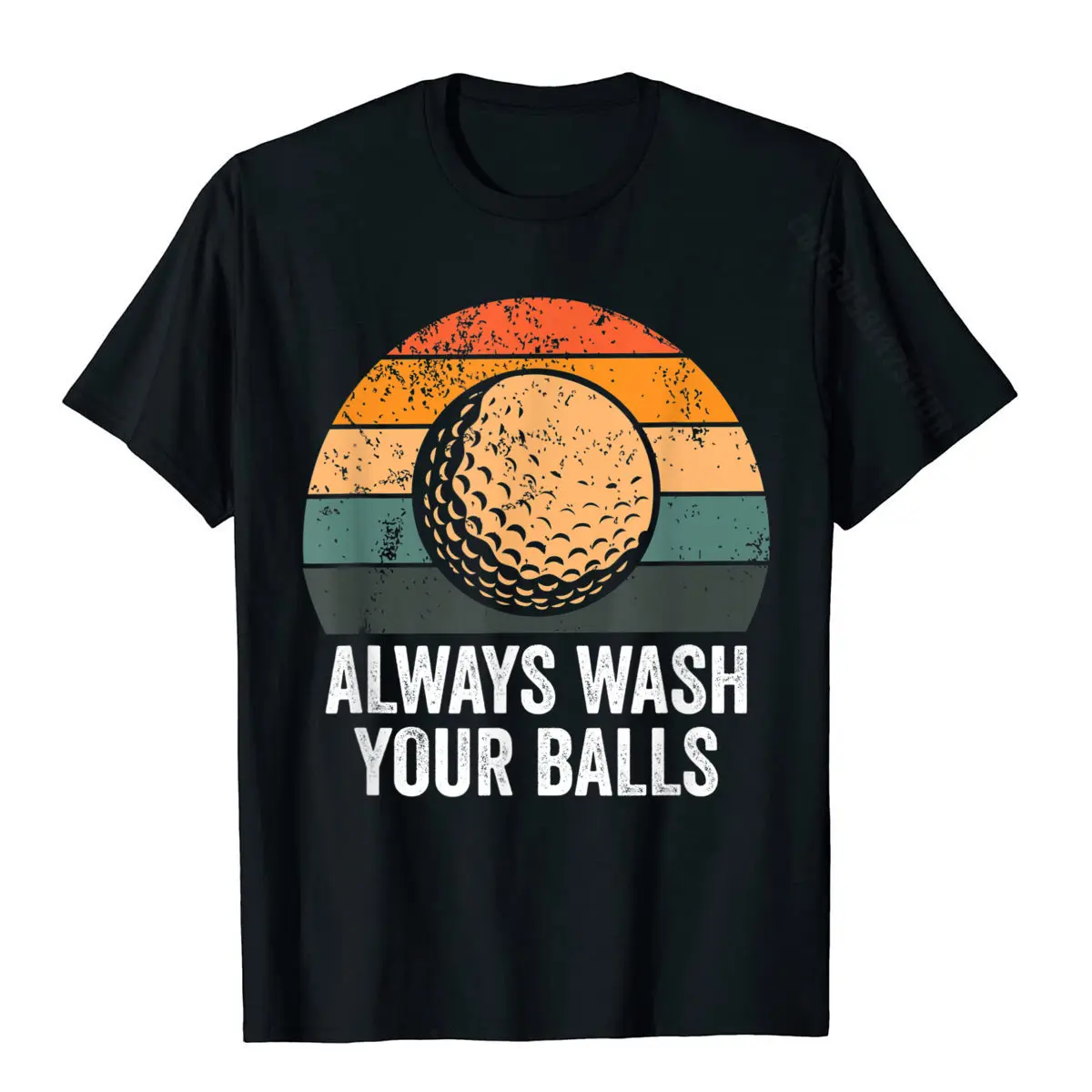 

Забавная футболка для гольфа с надписью Always Wash Your Balls, модные мужские футболки, повседневные Топы И Футболки из хлопка на заказ