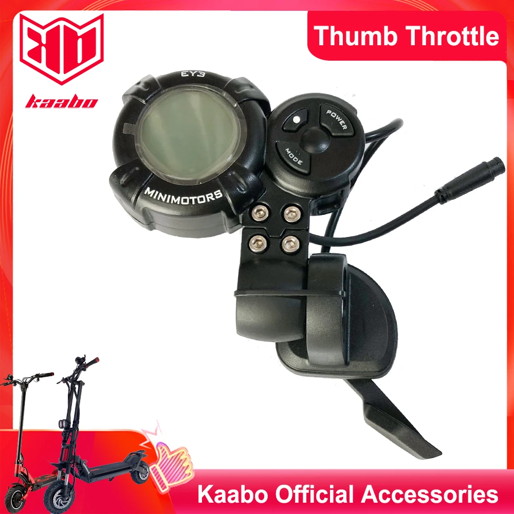 Display Dell'Acceleratore A Pollice Originale Kaabo Minimotor Ey3 Per Kaabo Mantis 8/10 Wolf Warrior X/11 King Warrior/King Gt Pro