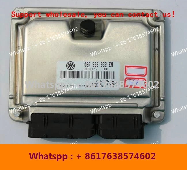 Компьютерная плата для двигателя автомобиля Bora/06A906032EN 0261207297/06A906032EQ 0261206733/06A906032JB