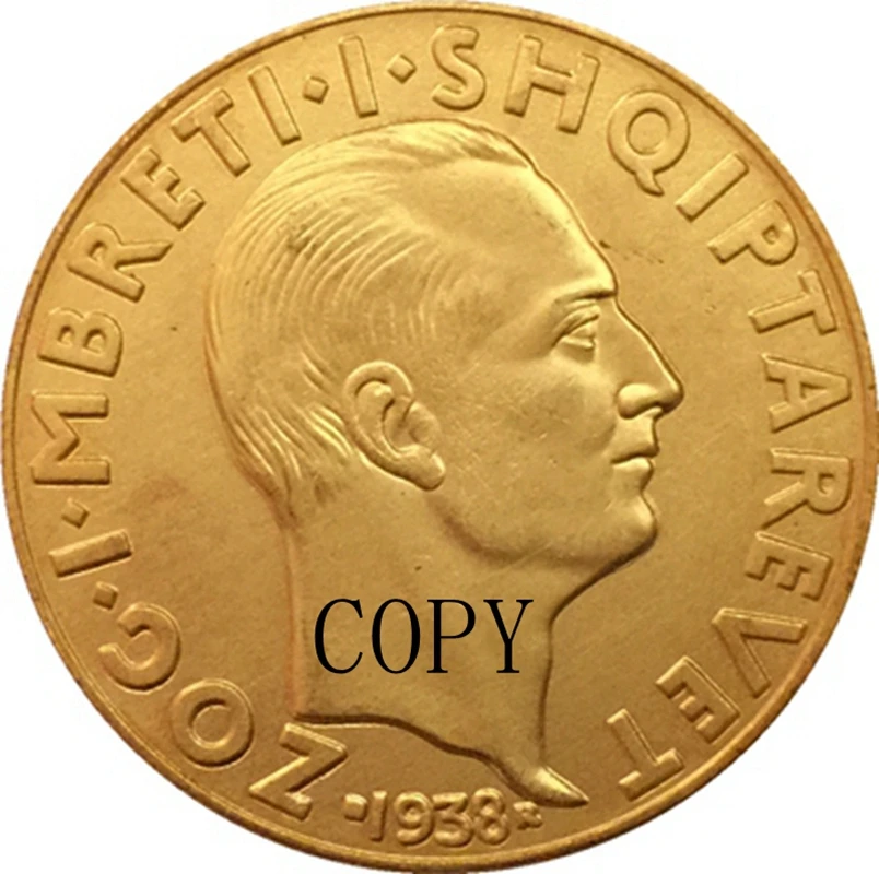 Albania 1938 500 лек копия монеты 35 мм|coin|coin coins |