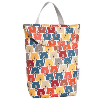 

Fashion Print Diapers Bag Waterproof Multifunctional Baby Diaper Napkin Holder