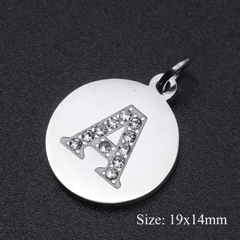 

High Quality 100% Stainless Steel Alphabet A-Z Letters Necklace for Women Wholesale Accept OEM Order Dropshipping