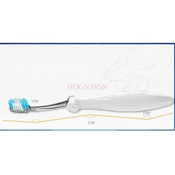 1 pcs brush teeth Brush force control no dead angle elastic joint cleaning teeth set artifact