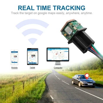 

Car GPS Hidden Tracking LBS Triple positioning Car battery connection precise positioning