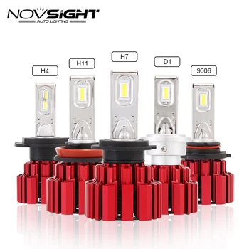 

NOVSIGHT 6000K H4/9003/HB2 Car Headlight Dual Beam LED D1 H7 H11 H15 13600LM Driving 9005 9006 80~86W Fog Light Lamps Bulbs D45