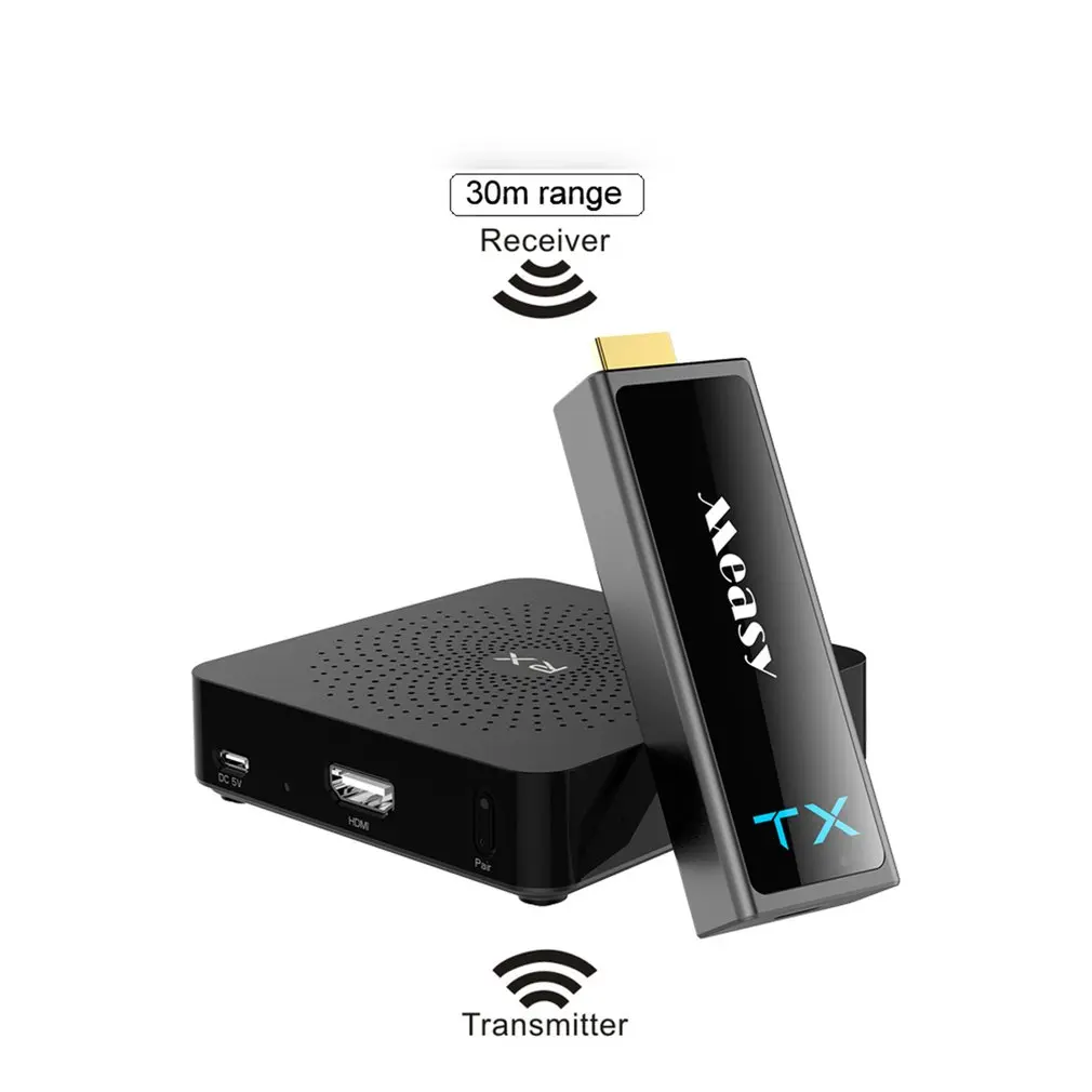 Measy W2H Mini2 беспроводной Hdmi аудио и видео передатчик+ приемник беспроводной расстояние 30 метров
