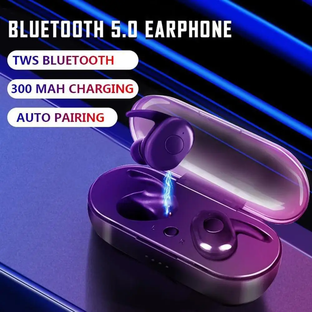 Новинка TWS4 Bluetooth наушники 5,0 EDR спортивные водонепроницаемые TWS наушники с зарядным устройством чехол беспроводные наушники для мобильного телефона