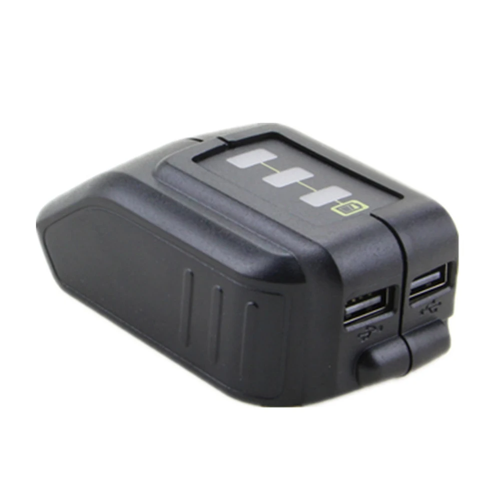 

Connector Dual Port Output Heated Jackets DC 12V Adapter Cold Suit Android Phone Accessories Converter For Dewalt Charge